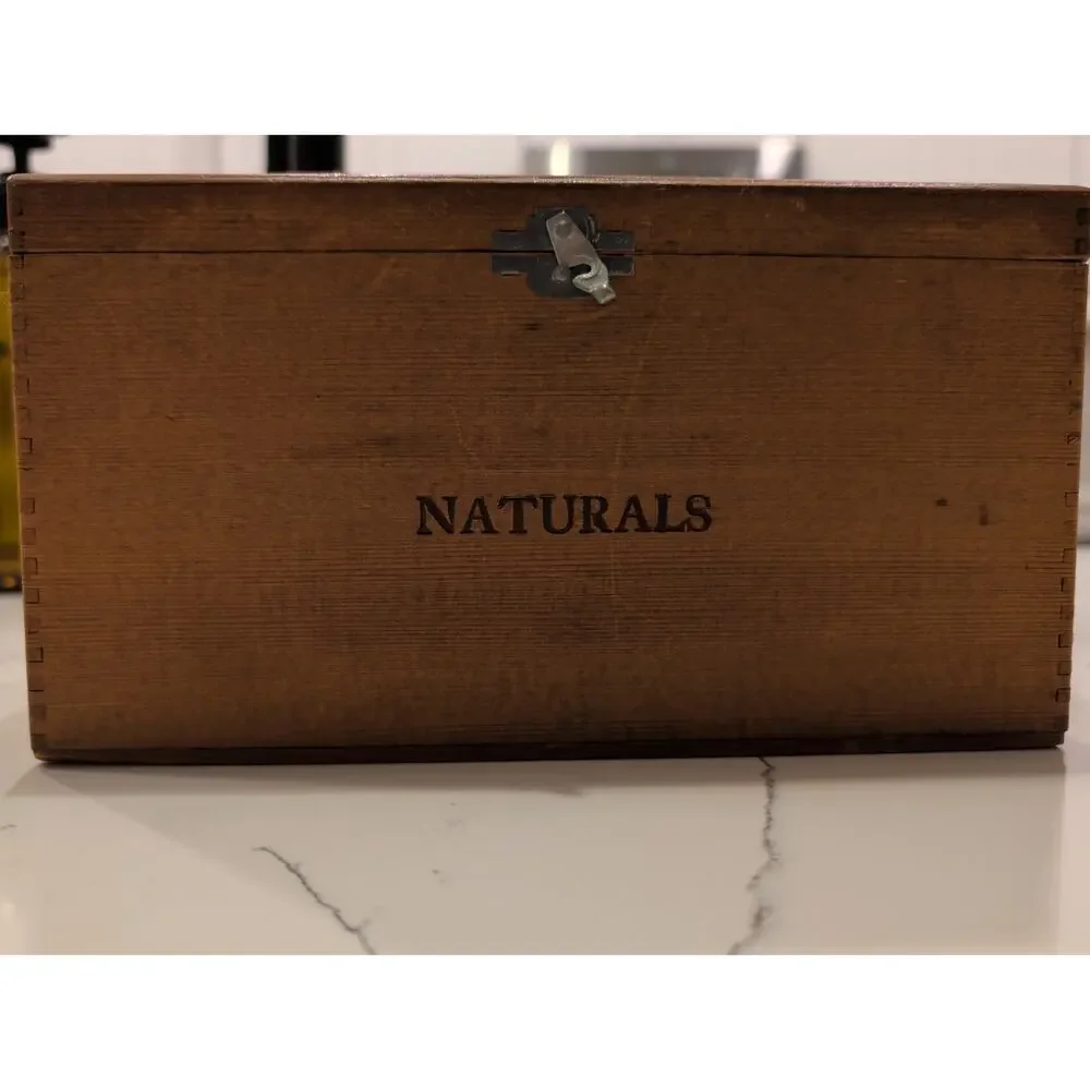 Vintage Vincent Cigar Co Kings Club Naturals Cedar Cigar Box Tampa Florida